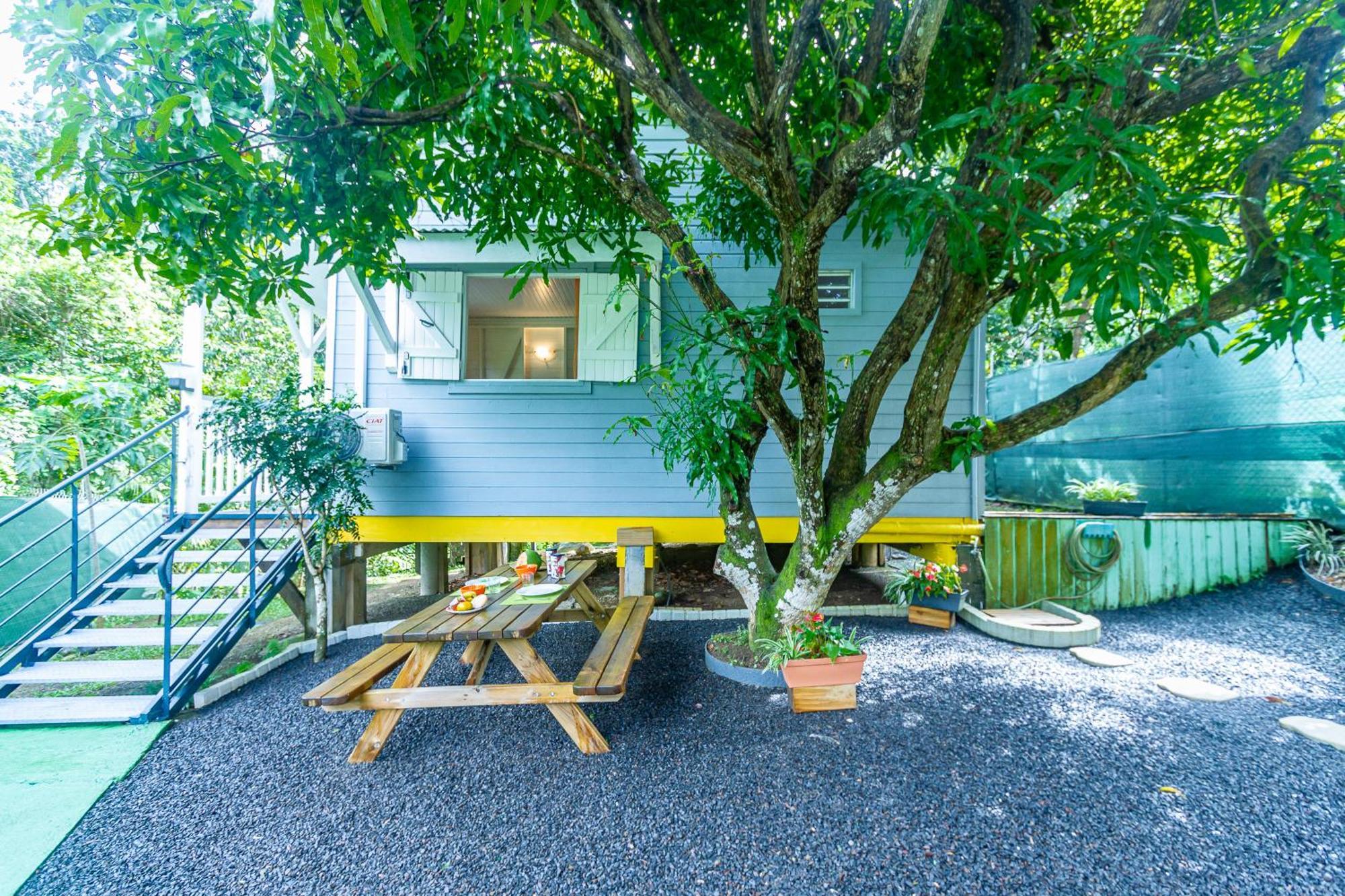 サント・ローズ Bord De Riviere & Piscine Privee - Tikaz Twopikalヴィラ エクステリア 写真